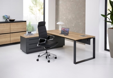 Cube directie bureau 224x180cm